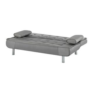 Vente-unique Divano letto clic clac in tessuto Grigio MISHAN  