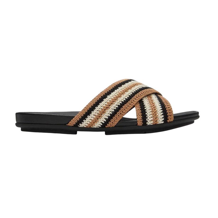 Fitflop Gehäkelte Kreuzriemen Sandalen Flach  