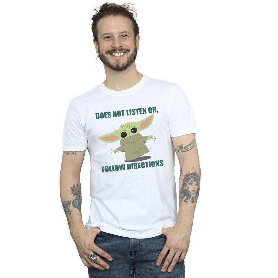 STAR WARS T-Shirt The Mandalorian Does Not Listen  