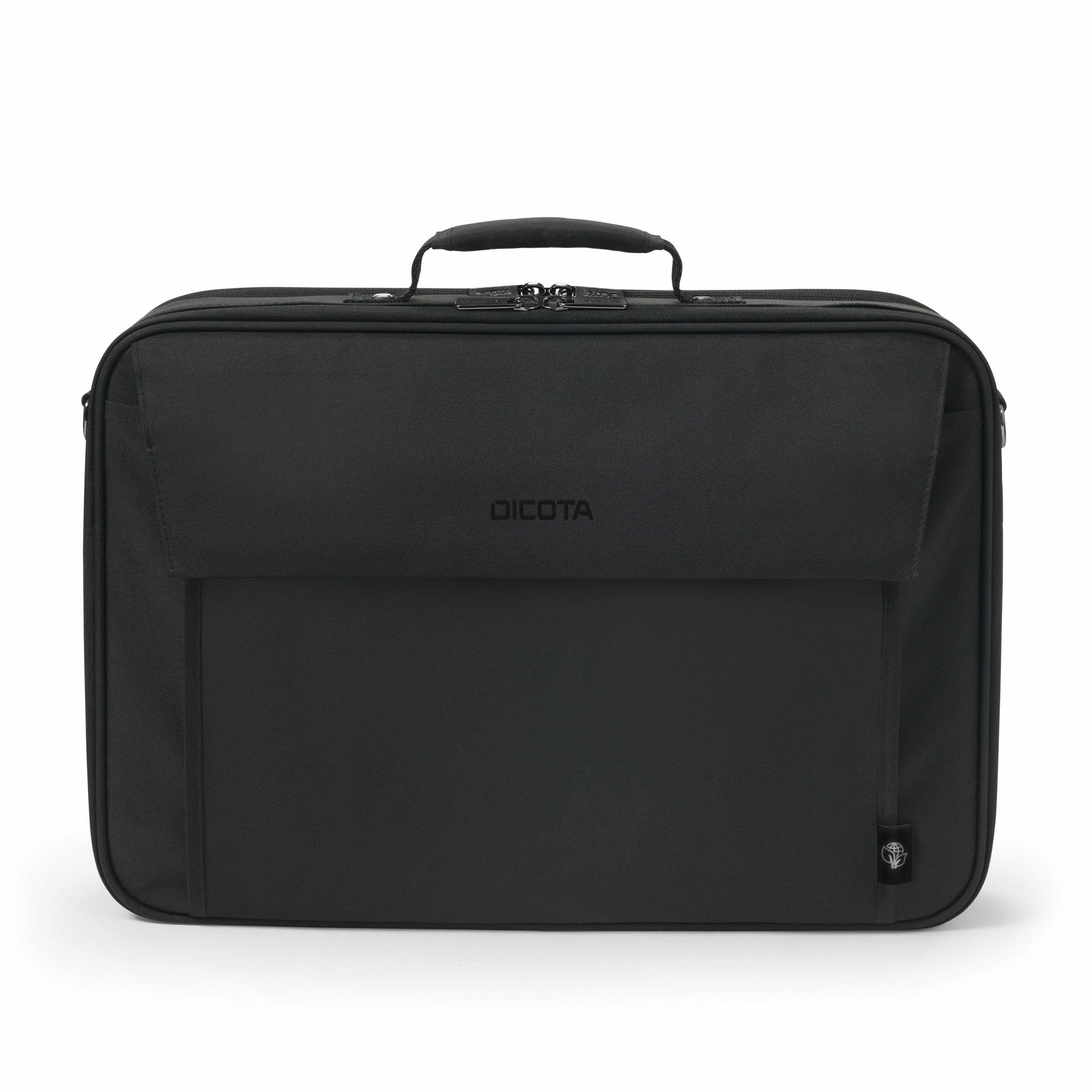 DICOTA  Eco Multi Plus BASE 39,6 cm (15.6") Aktenkoffer Schwarz 