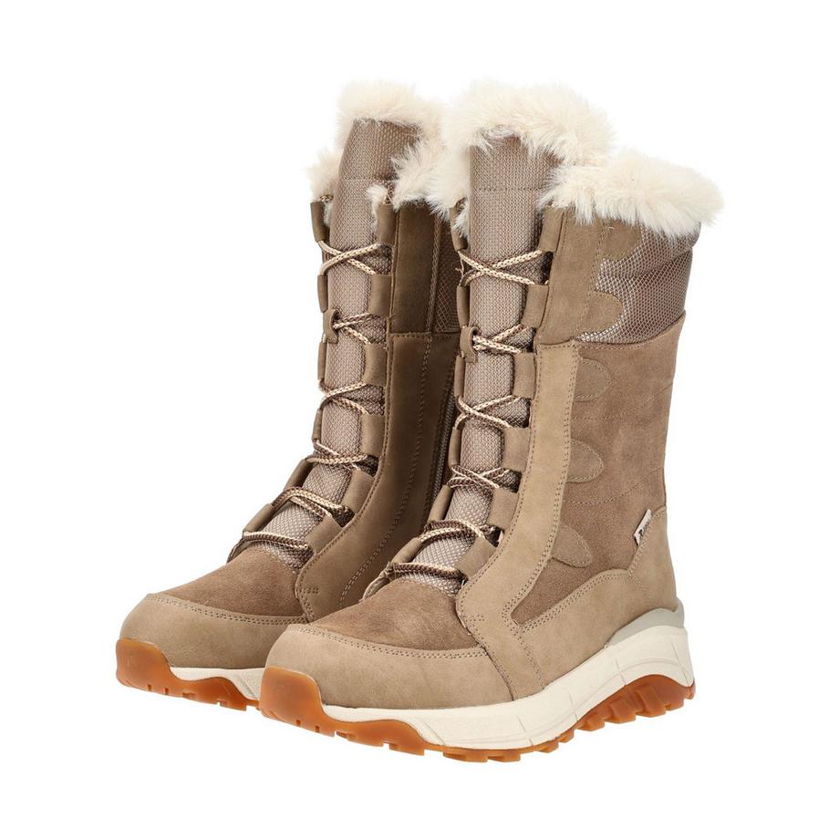 Rieker Bottes d'hiver avec bordure en fausse fourrure  