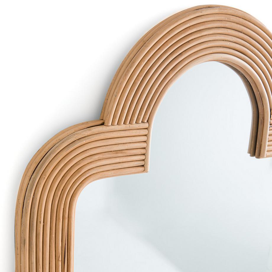 La Redoute Intérieurs Miroir en rotin 120x73 cm  