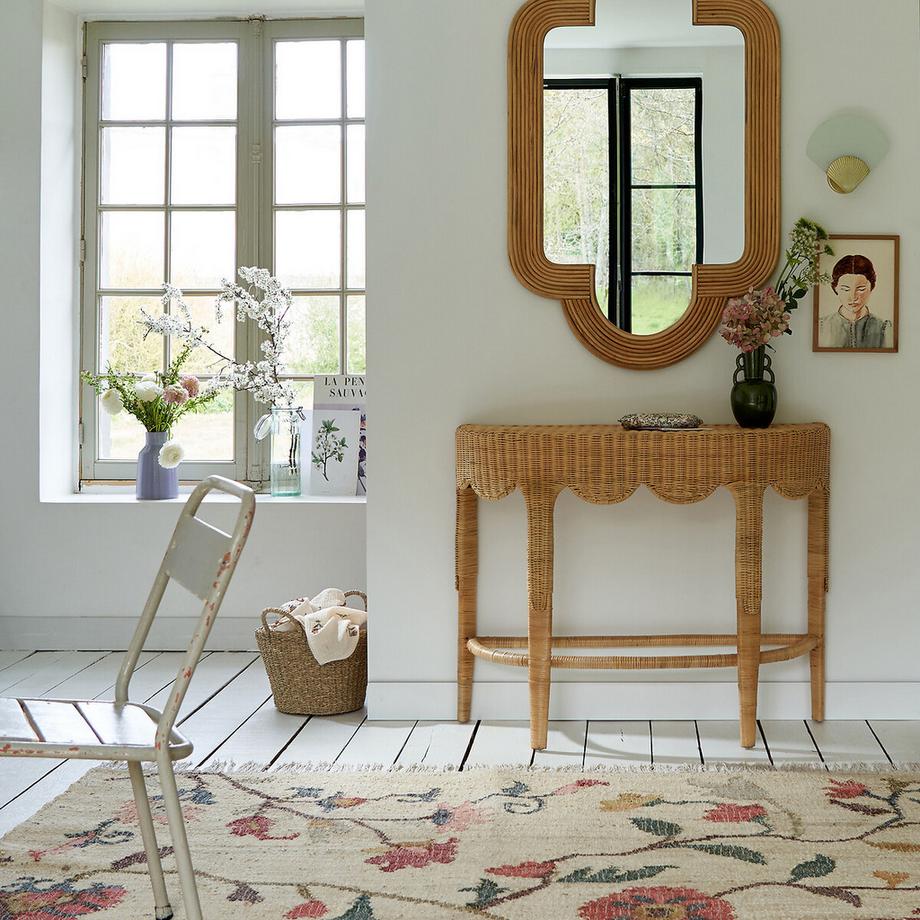 La Redoute Intérieurs Miroir en rotin 120x73 cm  