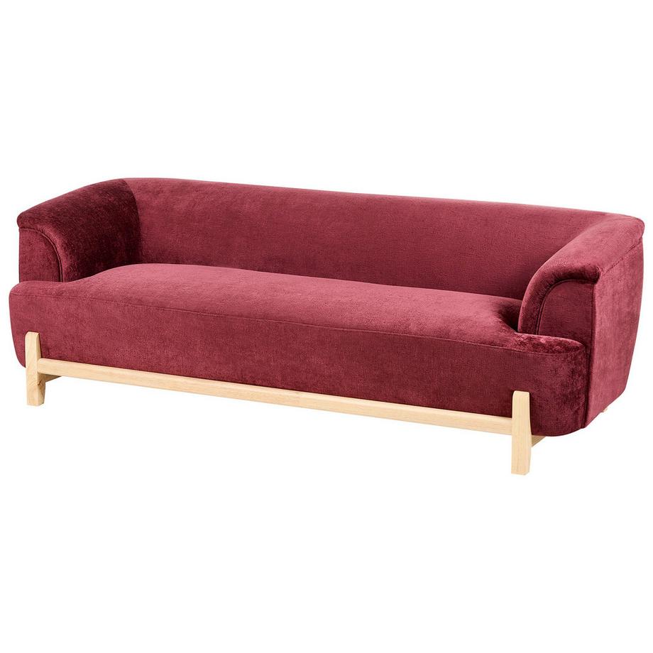 Beliani Ensemble de salon en Tissu chenille  ALNOR  