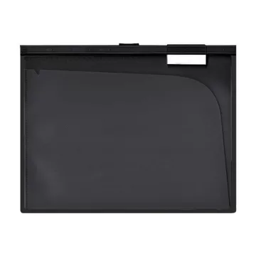 BÜROLINE Hängemappe A4 664060 schwarz. 10 Fächer 3 Stk.