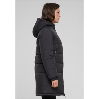 URBAN CLASSICS  lange daunenjacke mit kapuze, damen mixed 