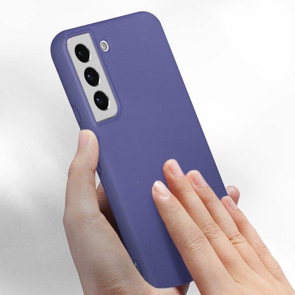 Avizar  Cover Silicone Samsung Galaxy S22 Viola 