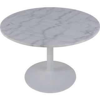 mutoni Esstisch rund Marble weiss Guangxi  