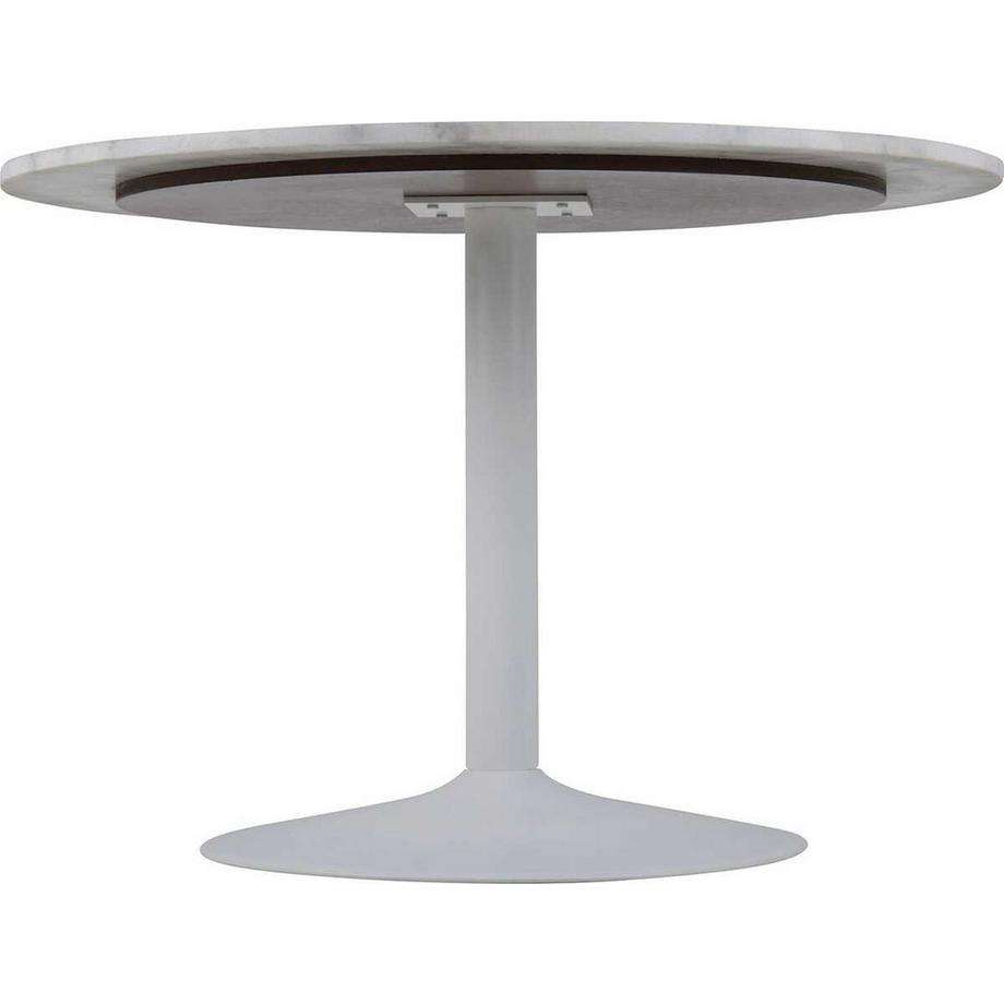 mutoni Esstisch rund Marble weiss Guangxi  