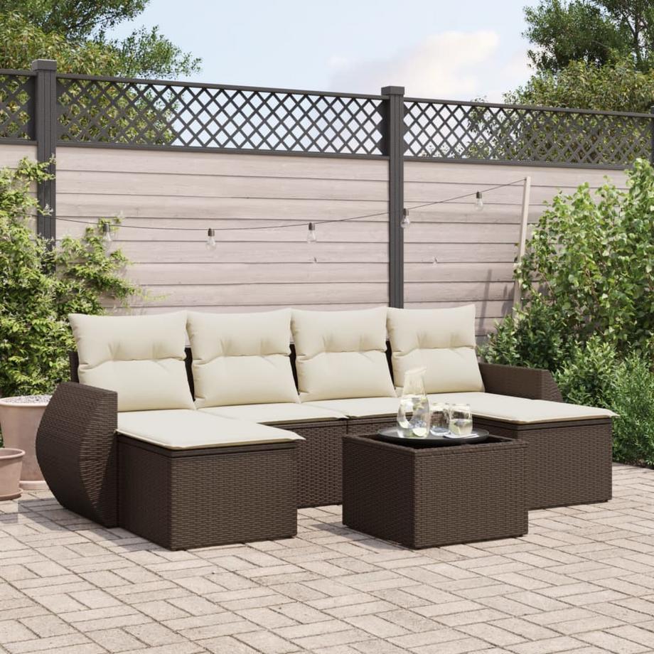 VidaXL Garten sofagarnitur poly-rattan  