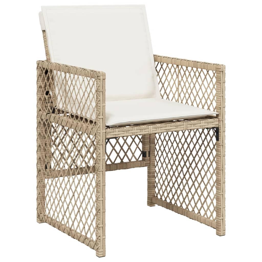 VidaXL Garten essgruppe poly-rattan  