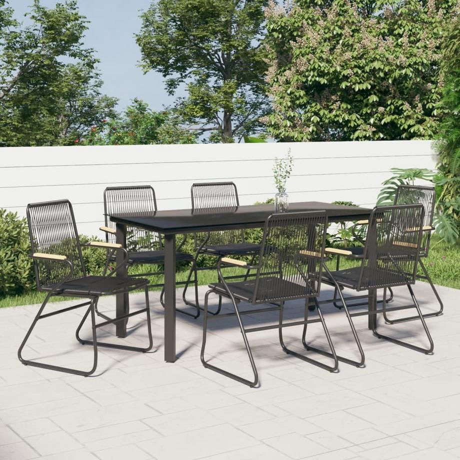 VidaXL Garten essgruppe pvc  