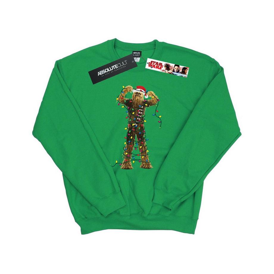 STAR WARS Star Wars Chewbacca Christmas Lights Sweatshirt  