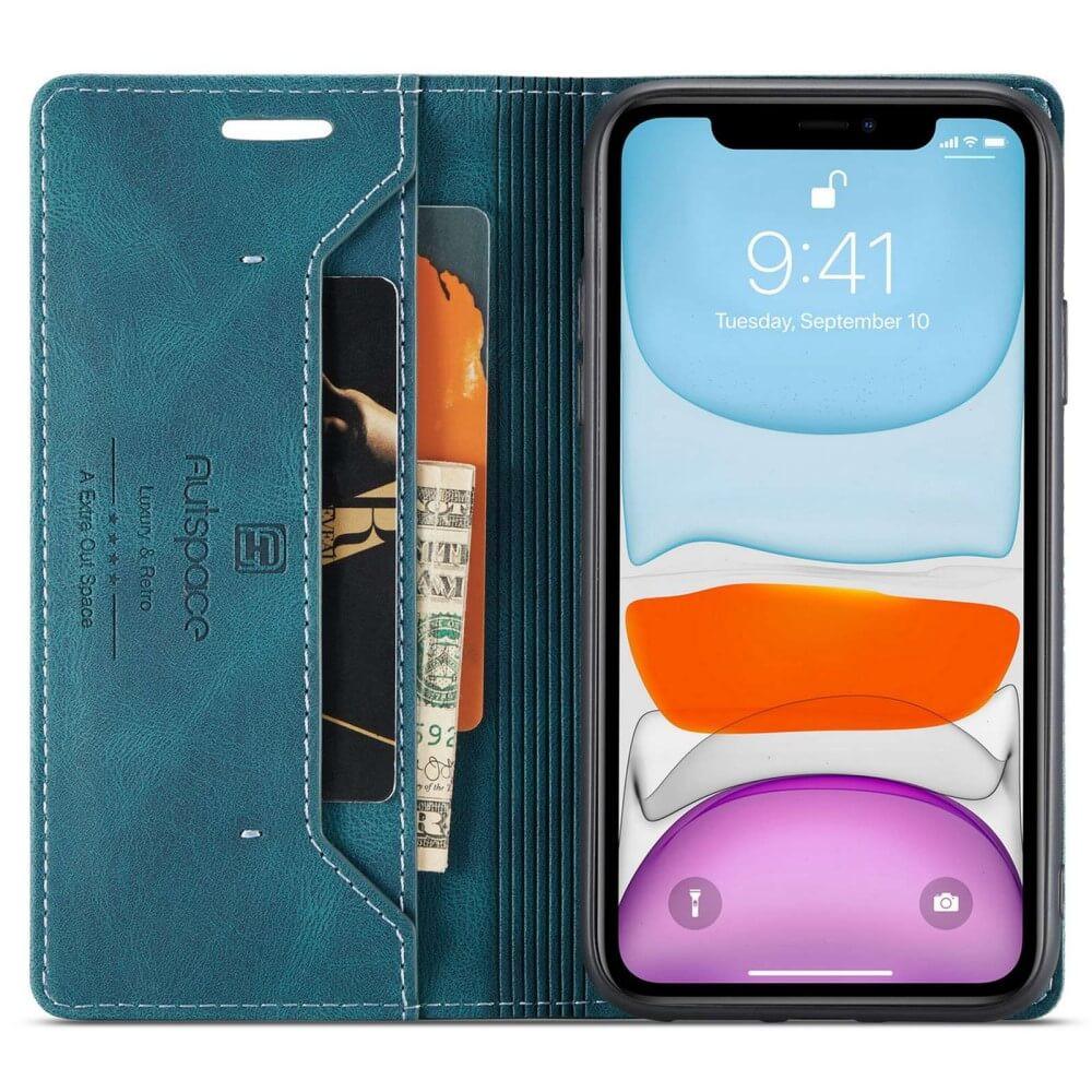 Cover-Discount  iPhone 11 Pro - Vintage Flip Case Hülle 