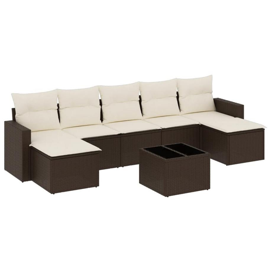 Garten sofagarnitur poly-rattan