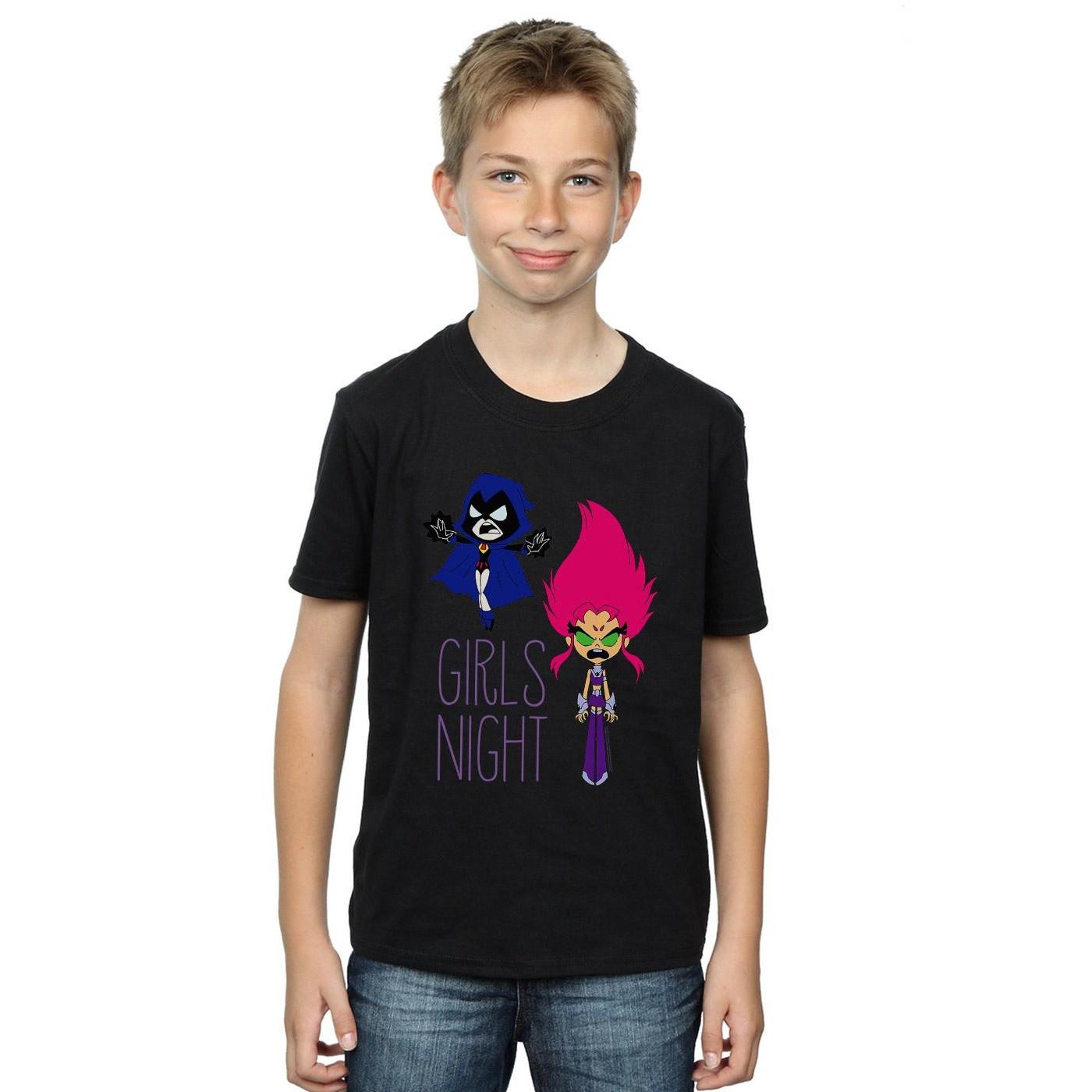 DC COMICS  Tshirt TEEN TITANS GO GIRLS NIGHT 