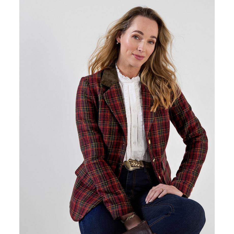 Joe Browns Veste à Carreaux Style Heritage  