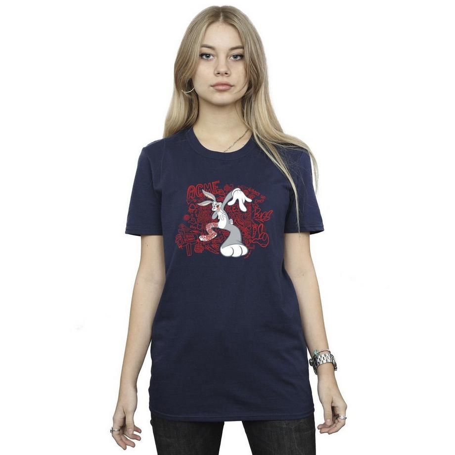 LOONEY TUNES Bugs Bunny T-Shirt Imprimé  