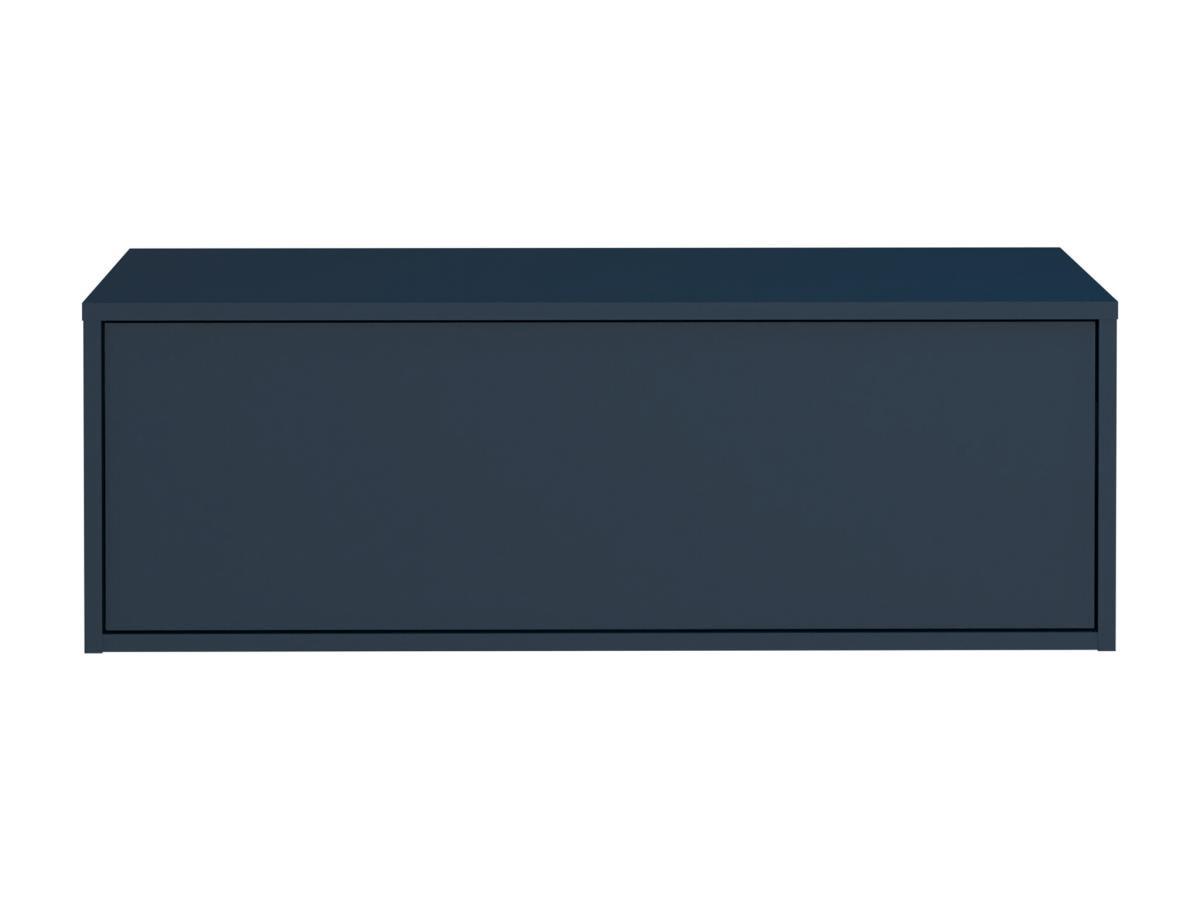 Vente-unique Mobile sotto lavabo sospeso 94 cm Blu notte - TEANA II  