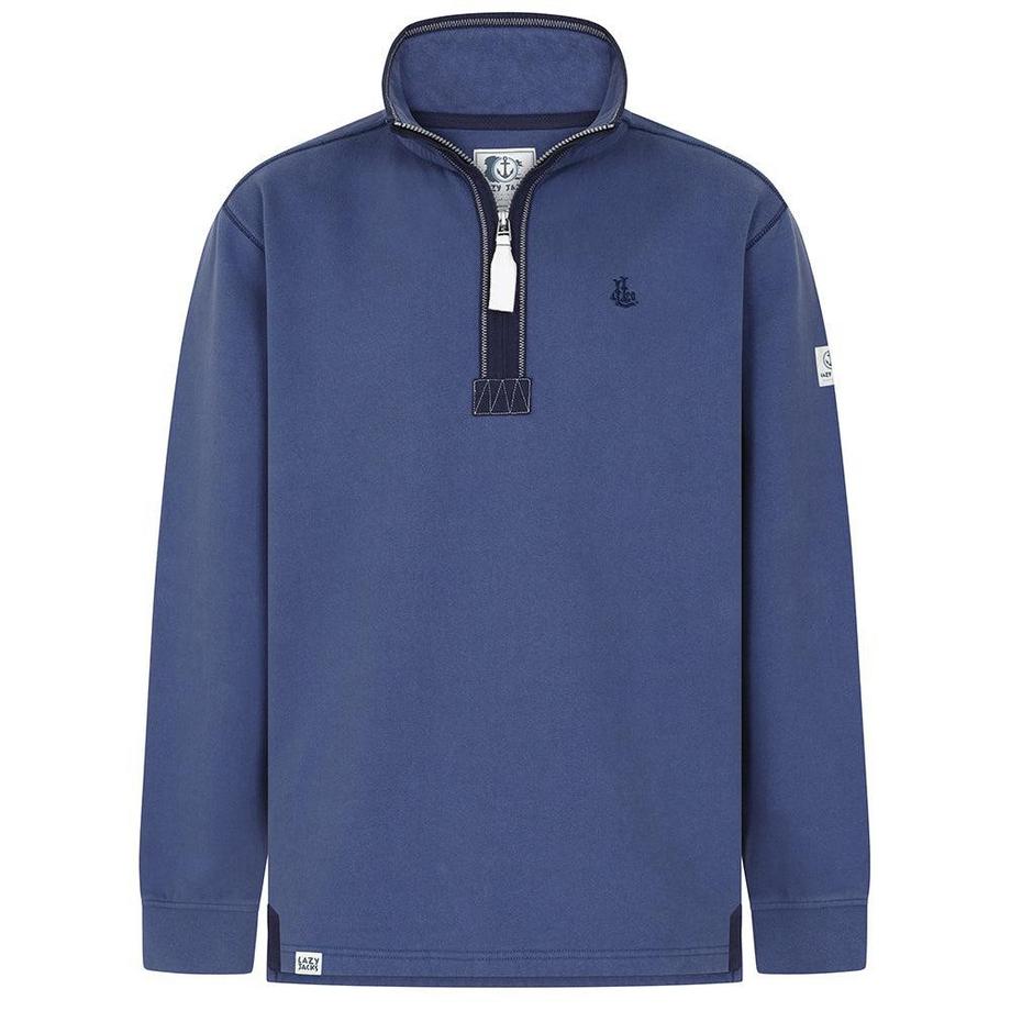 Sweatshirt  ,  mit kurzem Reißverschluss