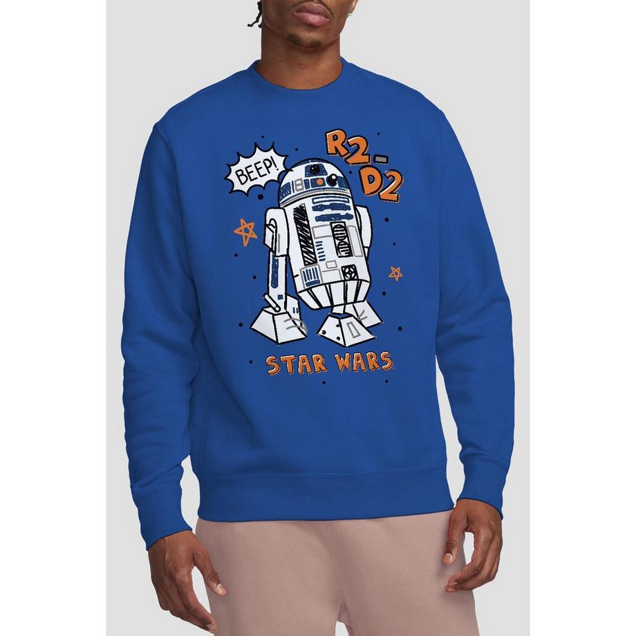 STAR WARS Star Wars R2-D2 Felpa Grafica  
