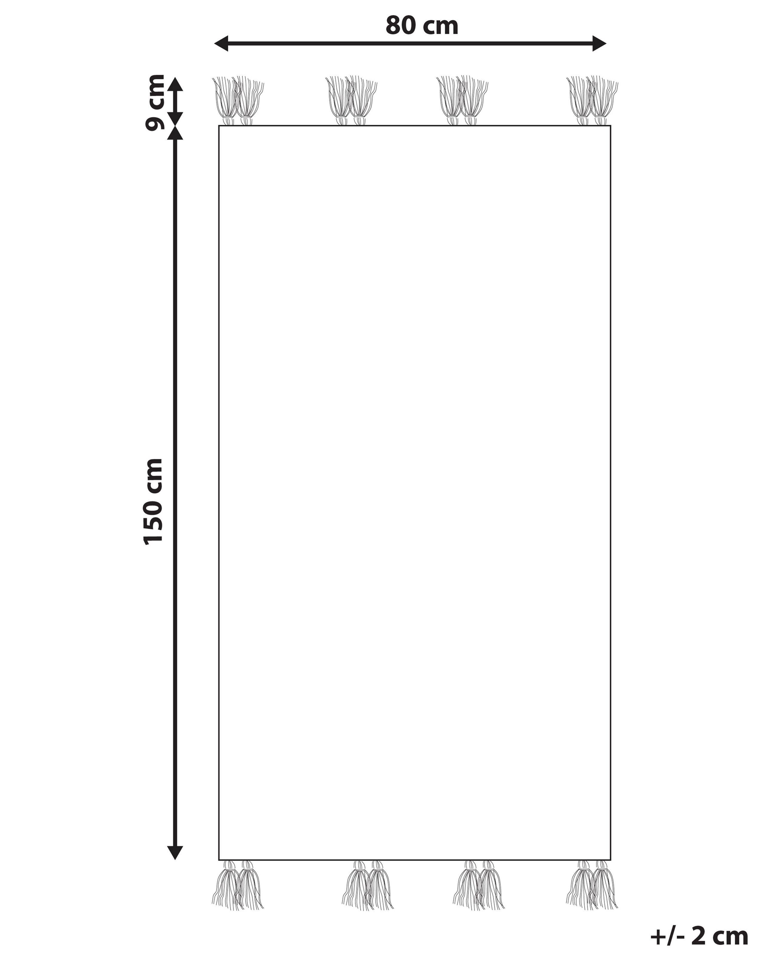 Beliani Teppich aus Wolle Retro ARATASHEN  