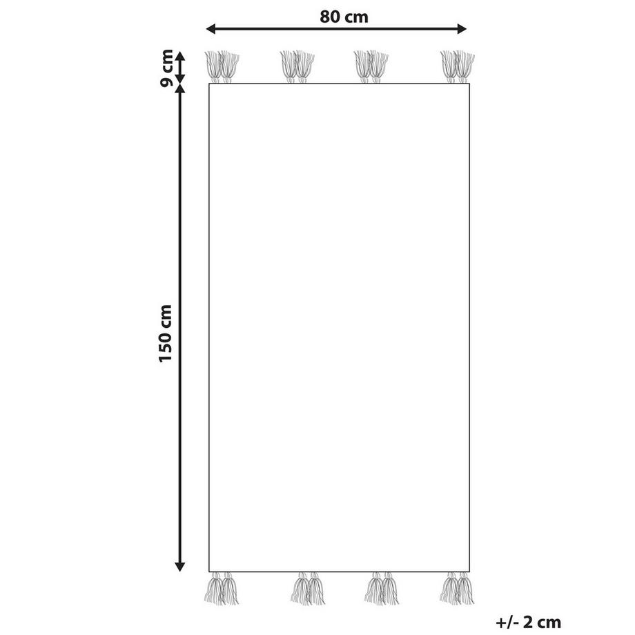 Beliani Tapis en Laine  ARATASHEN  