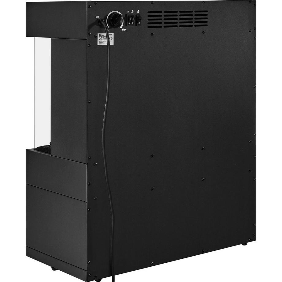 Tectake Caminetto elettrico  Leora 2 livelli di potenza: 900 W e 1800 W  