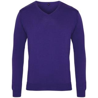 PREMIER  Pull en tricot à col V 