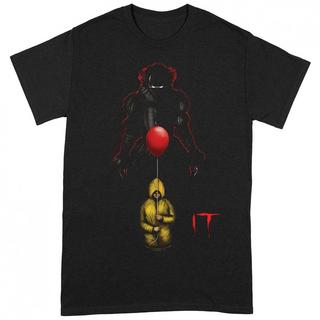 It Pennywise und Georgie Grafikdruck T-Shirt  