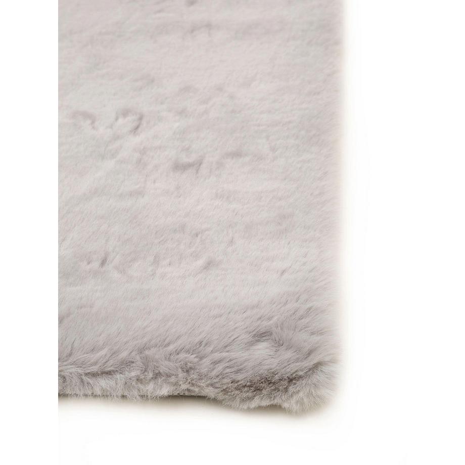 Benuta Fellteppich Dave Grau  