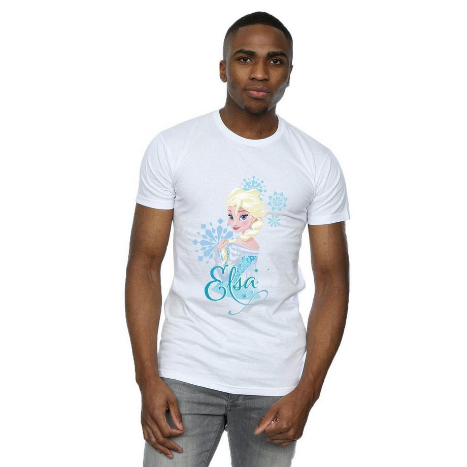 Disney Frozen Elsa T-Shirt Imprimé Graphique  