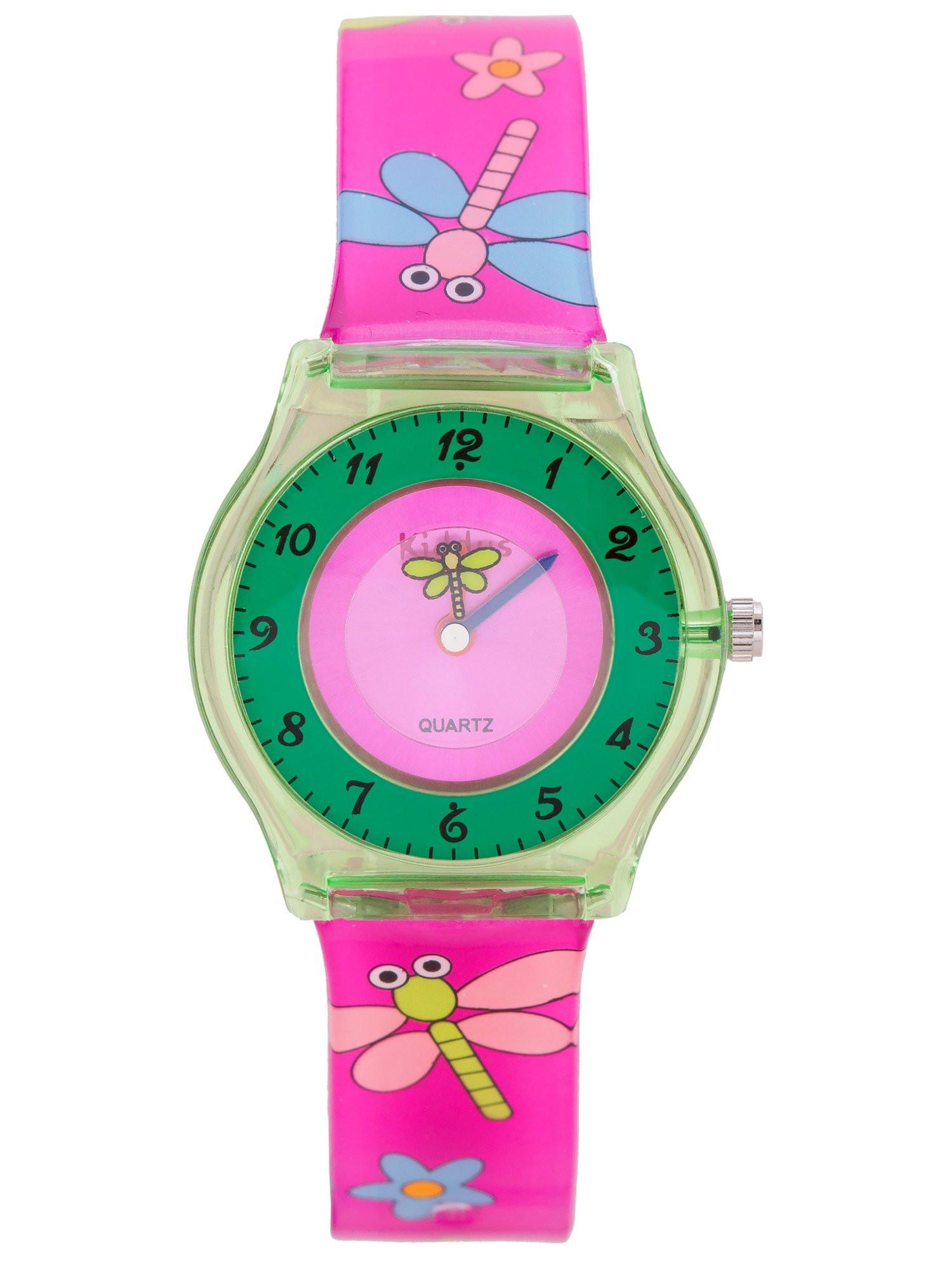 Kiddus  Time Teacher Dragonfly Montre pour enfants 