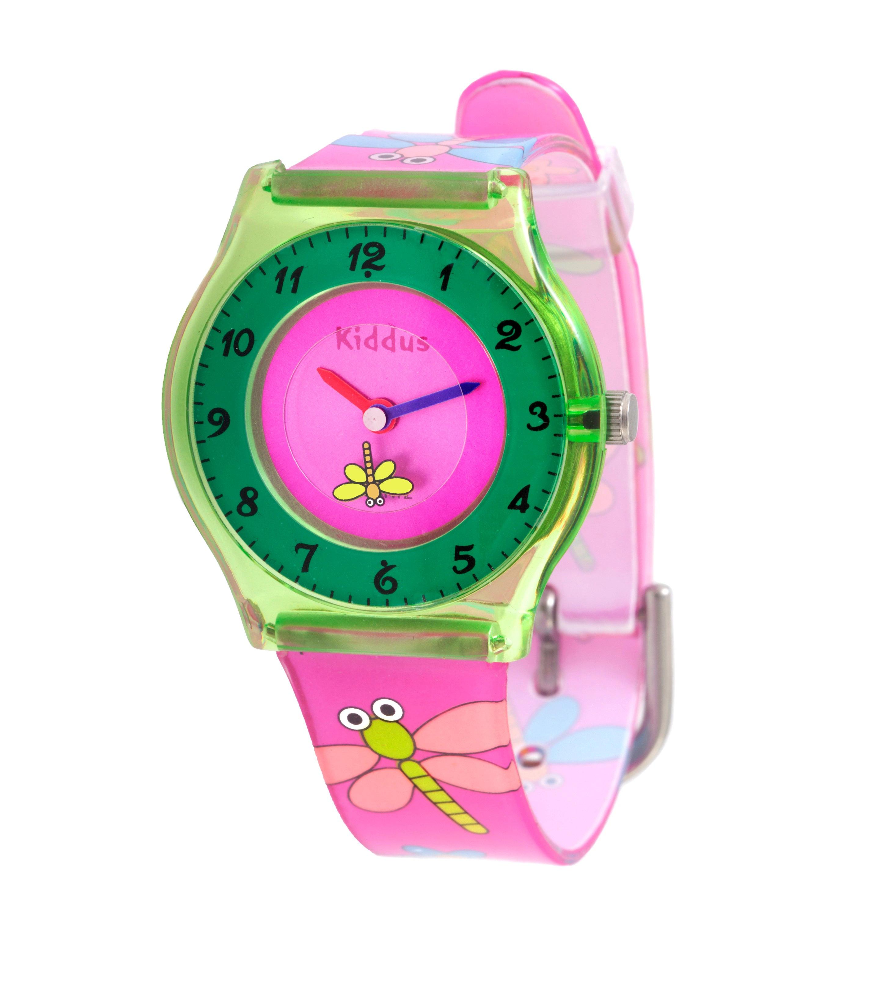 Kiddus  Time Teacher Dragonfly Montre pour enfants 