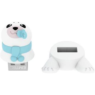 EMTEC  Emtec Baby Seal unità flash USB 16 GB USB tipo A 2.0 Blu, Bianco 