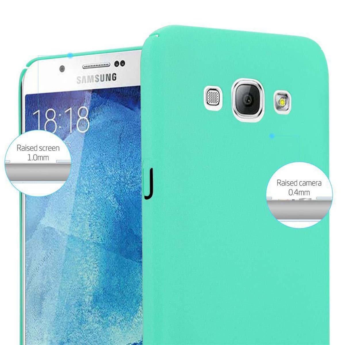 Cadorabo  Housse compatible avec Samsung Galaxy A8 2015 - Hard Case Coque de protection à l'aspect givré contre les rayures et les chocs 