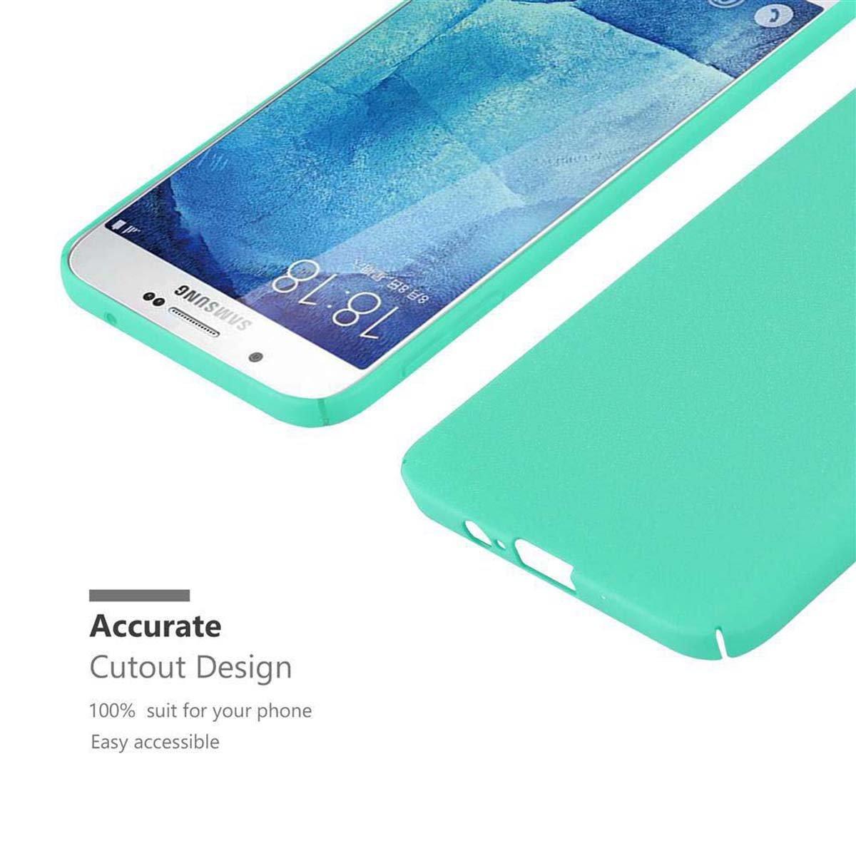 Cadorabo  Housse compatible avec Samsung Galaxy A8 2015 - Hard Case Coque de protection à l'aspect givré contre les rayures et les chocs 