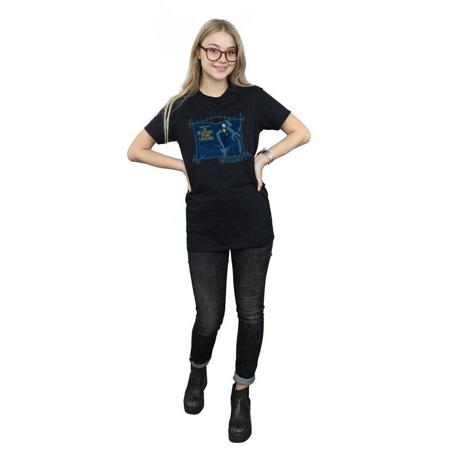 Disney Nightmare Before Christmas Jack And The Well T-Shirt  