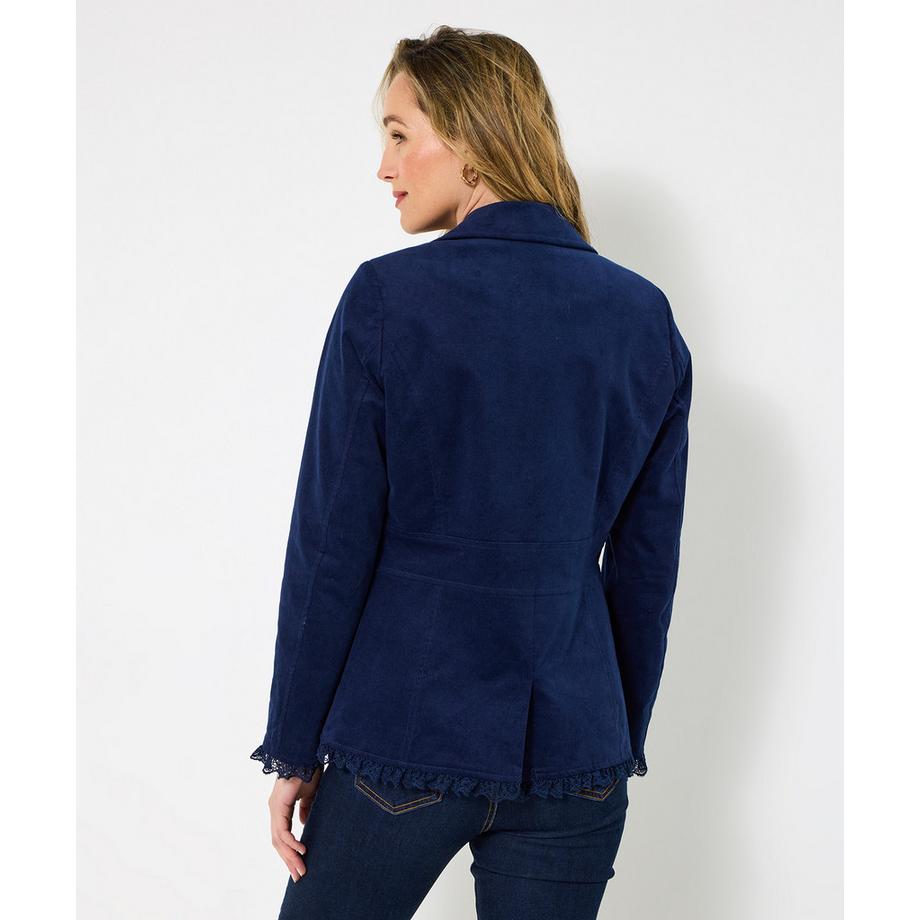 Joe Browns Cordjacke Herbstliches Muster  