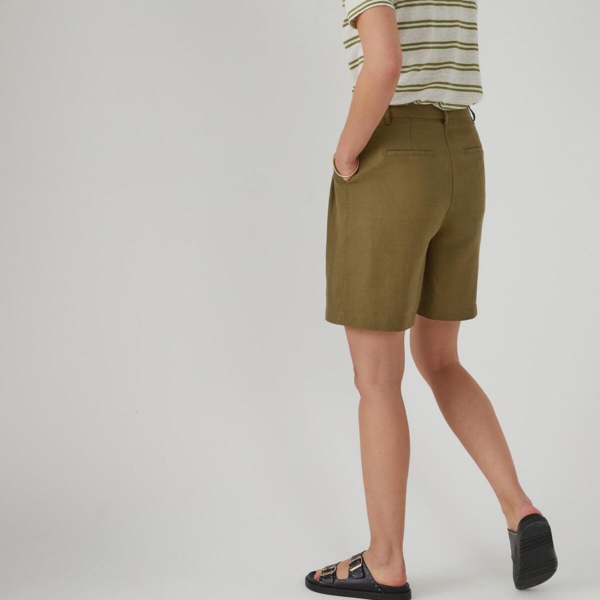 La Redoute Collections  Shorts mit Bundfalten 