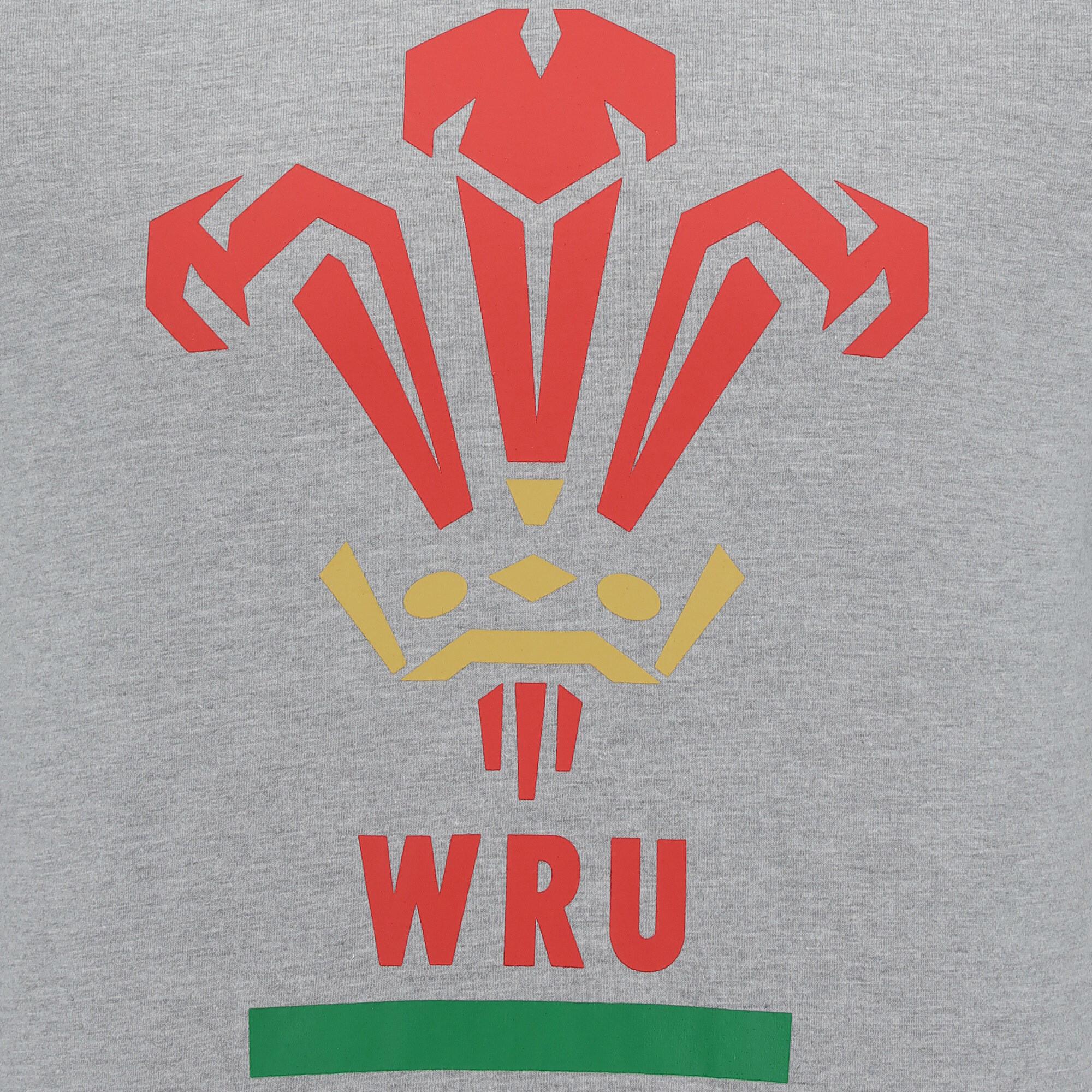 macron Wales Rugby XV 202021 Baumwoll-T-Shirt  