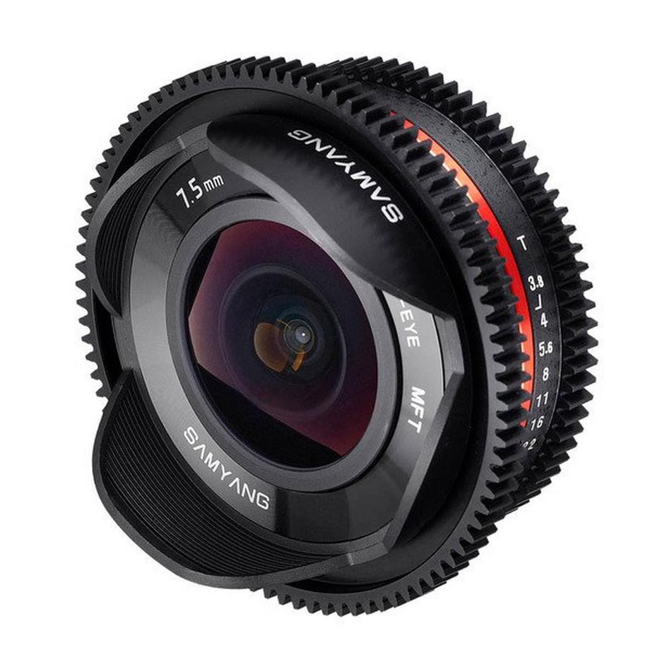 Samyang 7,5 mm T3.8 Cine UMC Fischauge Silber (M4/3)