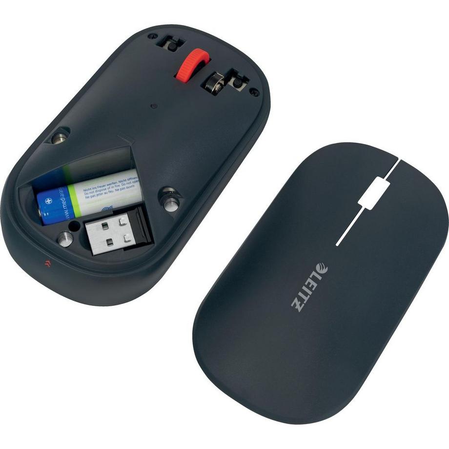 Leitz  Cosy mouse Ufficio Ambidestro RF senza fili + Bluetooth 4000 DPI 