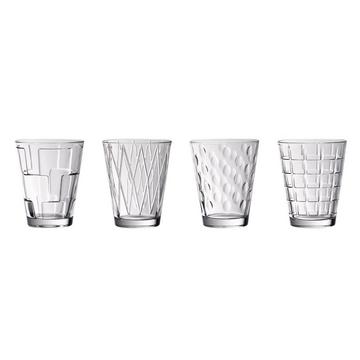 Gobelet à eau set 4pcs clear Dressed Up