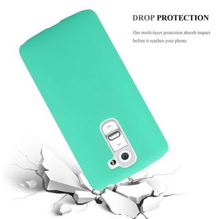 Cadorabo  Housse compatible avec LG G2 MINI - Hard Case Coque de protection à l'aspect givré contre les rayures et les chocs 