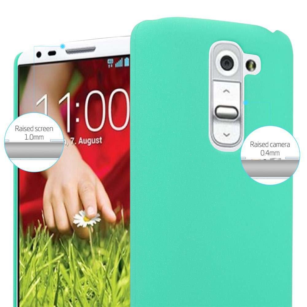 Cadorabo  Housse compatible avec LG G2 MINI - Hard Case Coque de protection à l'aspect givré contre les rayures et les chocs 