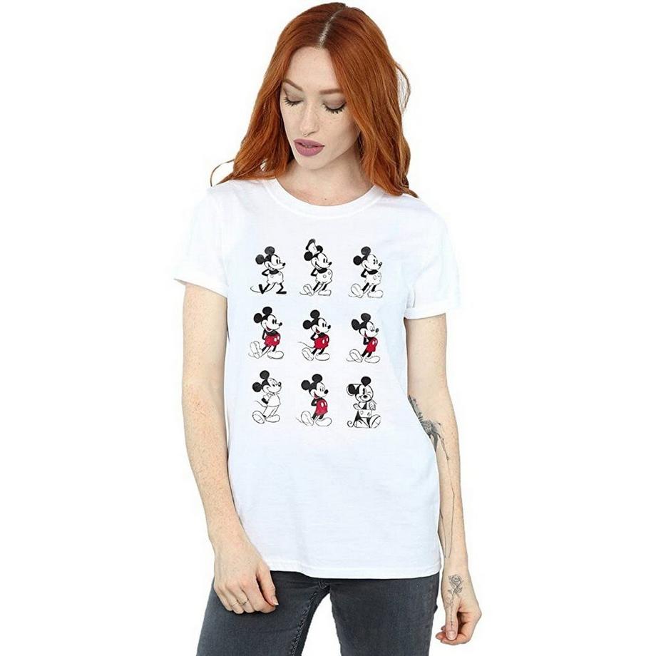 Disney Mickey Mouse Evolution Coupe Ample T-Shirt  