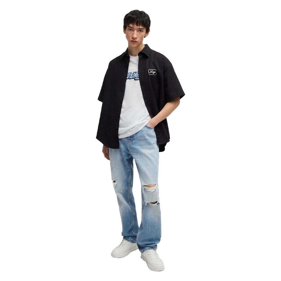 HUGO Jeans Baggy Déchirés  