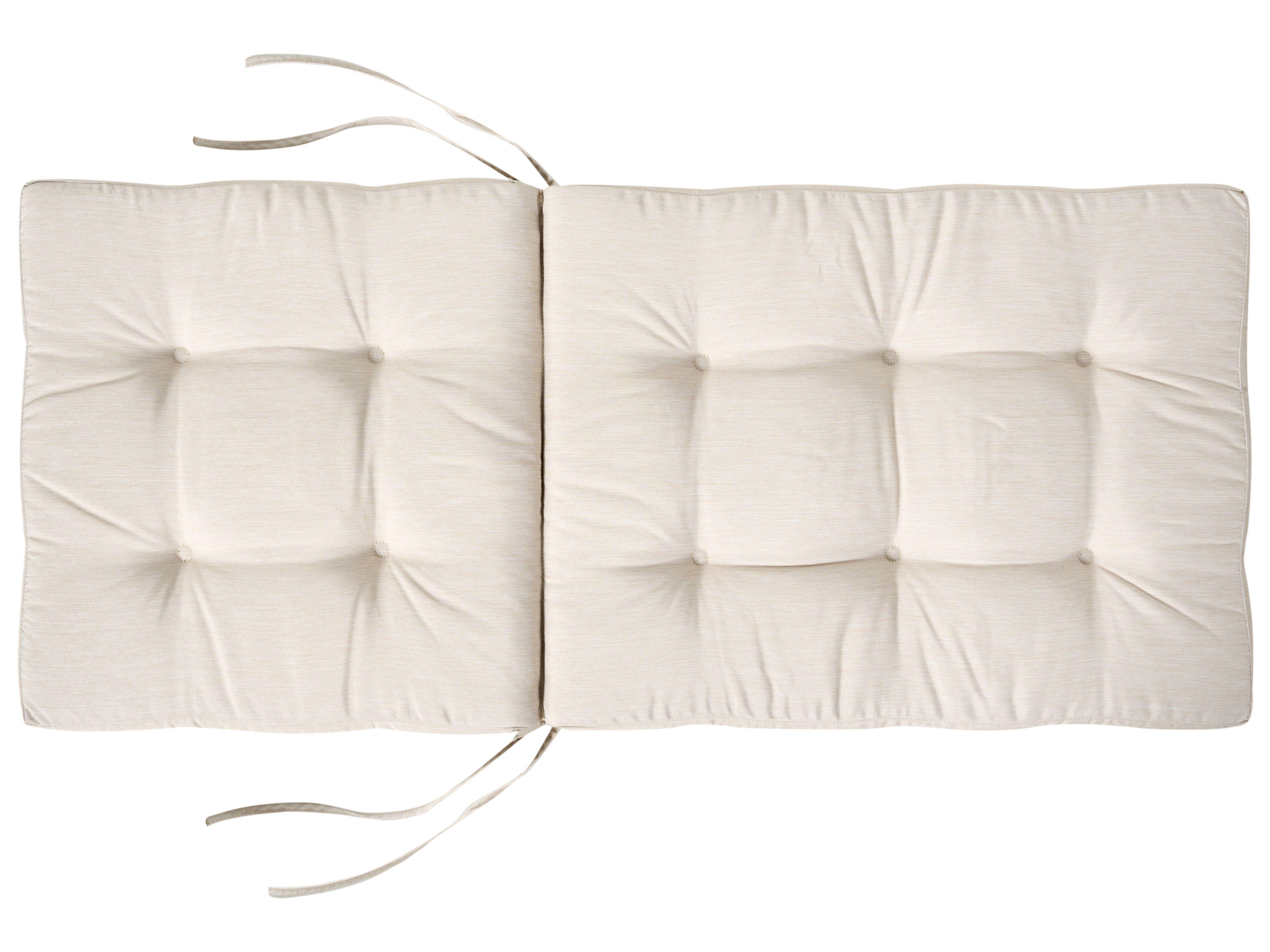 Beliani Lot de 8 coussins de jardin en Polyester Moderne MAUI PREMIUM  