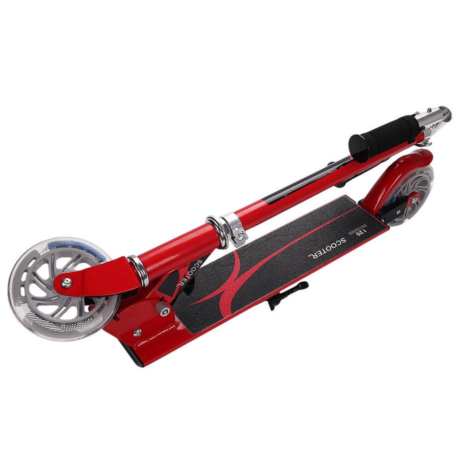 Northio  Scooter Roller Tretroller Kinderroller Cityroller klappbar bis 70KG-rot 